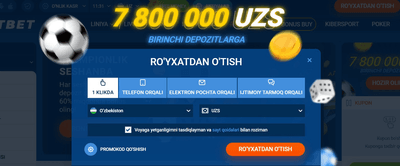 Qanday ro'yxatdan o'taman?